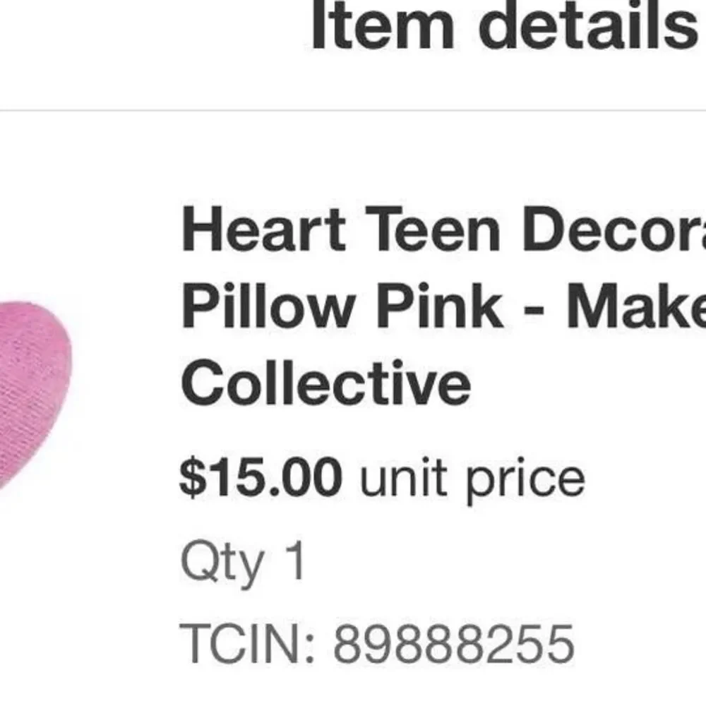Target two decorative pillows round and heart shaped **NEW